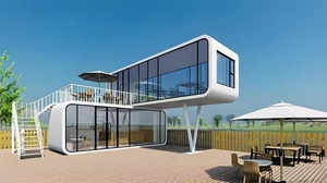 กระท่อมแอปเปิลแบบมีโครงสามารถถอดออกได้ใช้สำหรับห้องนอนห้องน้ำวิลล่าห้องนั่งเล่นสำนักงานในอพาร์ทเมนต์ - Product Image 3