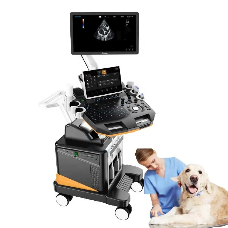 Dawei veterinario ultrasonido sistema de diagnóstico portátil ultrasonido color Doppler para animal