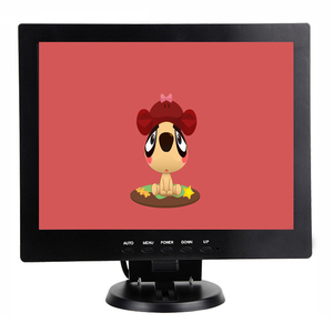 Monitor LCD VGA de 10 pulgadas, 1024x768, pantalla cuadrada de 10,4 pulgadas, pantalla LED, Monitor de ordenador de escritorio, Monitor CCTV DE SEGURIDAD BNC de 10 pulgadas - Product Image 1