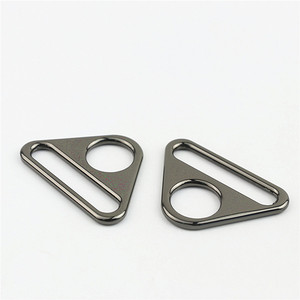 トライアングルバックルウェビングプルセンターバックル丸穴調整バックル内径38mm - Product Image 4