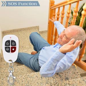Rehent Monitoreo DE SEGURIDAD Wifi Sistema de alarma para el hogar Centro de luz nocturna con sensor Fácil de instalar Aplicación Control remoto - Product Image 5