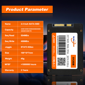 สถานะของแข็ง2.5 SATA 2TB 1TB 500GB 120GB 256GB 480GB 240g ฮาร์ดไดรฟ์ SSD ภายในสำหรับการใช้งานเดสก์ท็อป - Product Image 3