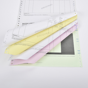 Forma de computadora de alta calidad Forma de computadora continua de calidad distinguida Papel sin carbón de color Pantone para usos múltiples