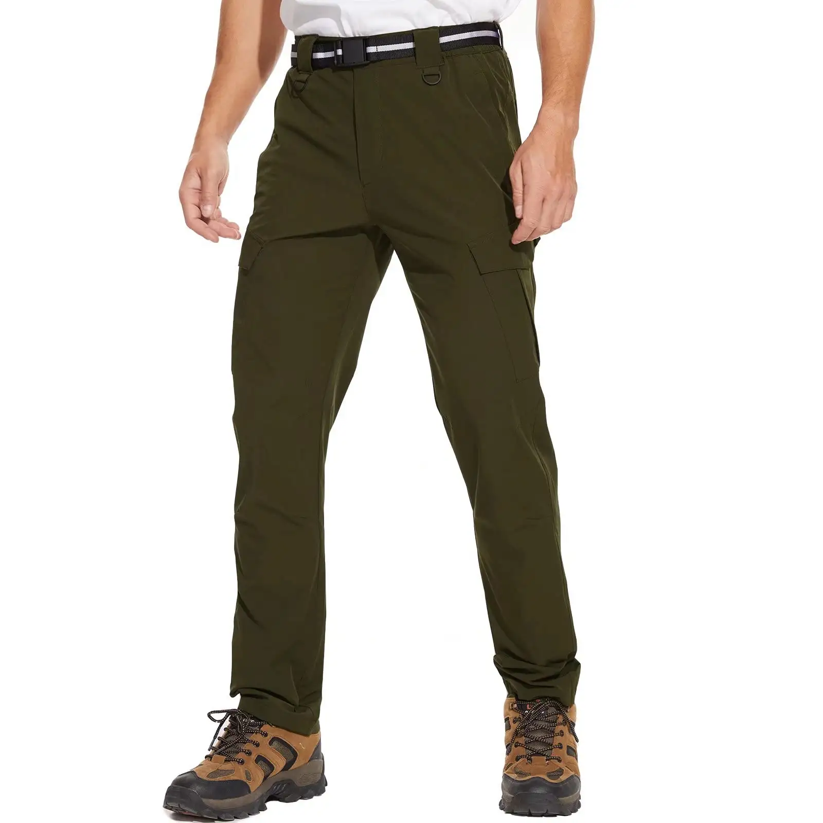 L'ultimo design produce pantaloni tascabili multifunzionali antigraffio impermeabili pantaloni da trekking all'aperto personalizzati