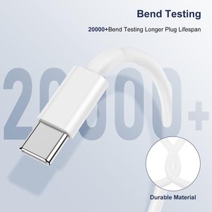 USB C USB C şarj kablosu 1.2M USB C kablosu şarj Apple için, iPhone 15/15 Pro/15 Pro Max/15 artı, iPad Pro, Air5 - Product Image 4