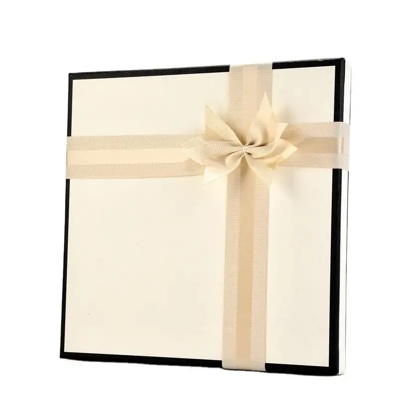 Fiocco di nastro per confezione regalo decorativo stampato elastico personalizzato di buona qualità