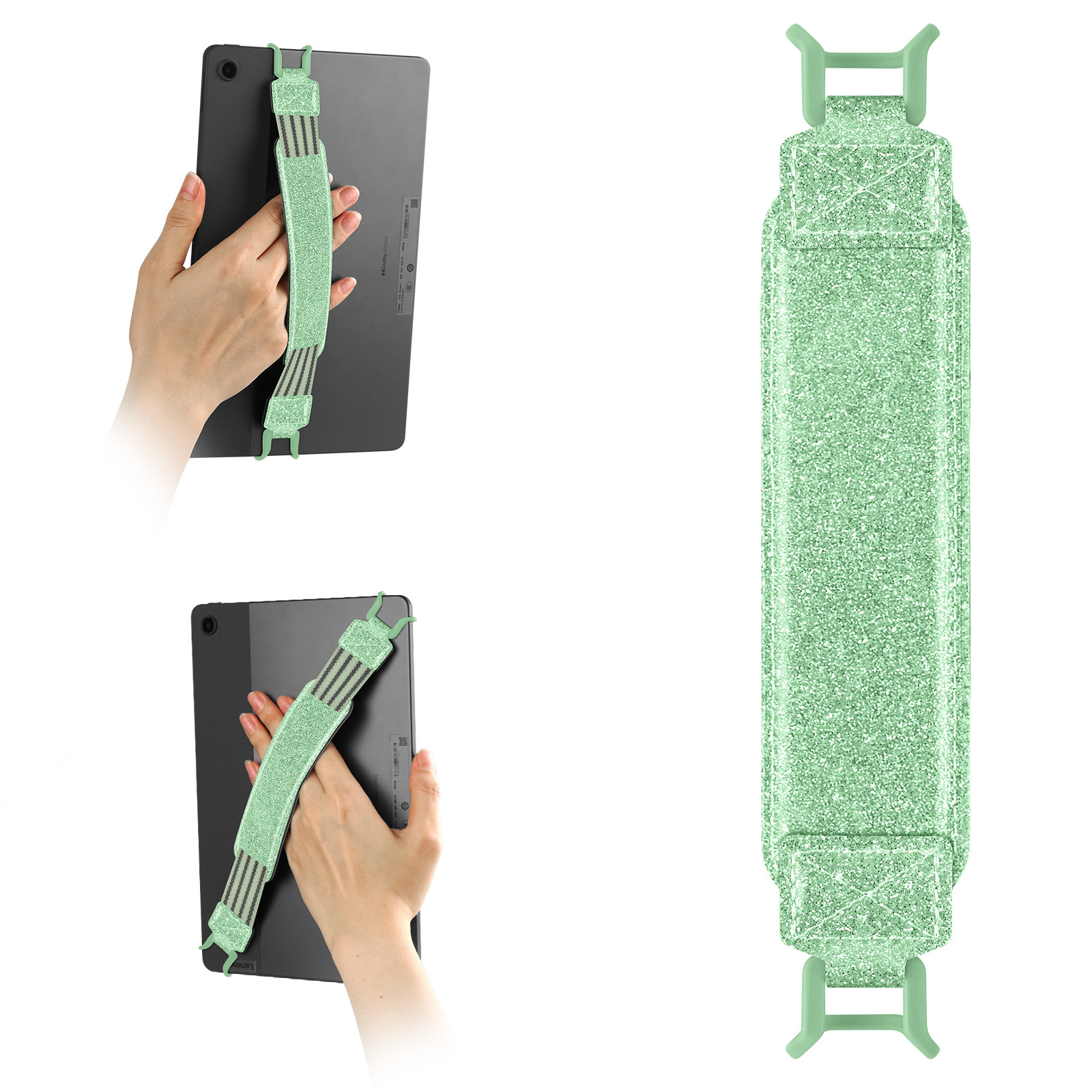 Vert avec des paillettes