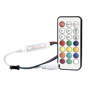SK6812/WS2812B/WS2801/APA102 HA CONDOTTO LA Striscia LED 21 tasti IR Controller Digitale DC5-24v - Product Image 5