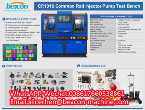 CR915Sコモンレールディーゼルインジェクターポンプテスト機器CR1016EUIEUPサポートダブルオイルシステム付きHEUIインジェクター - Product Image 6