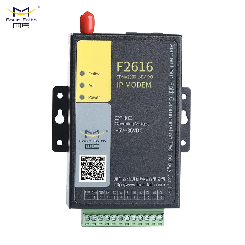 Industrial 3G 4G Gateway SDK MQTT Modbus dengan Port Seri RS232 dan RS232 untuk Transmisi Data