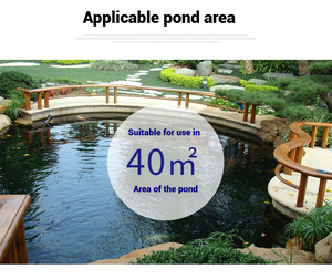 SUNSUN CSP-40生態学的な魚の池の魚の池の農場の風光明媚な湖のための新しいポンプフィルタースキマー