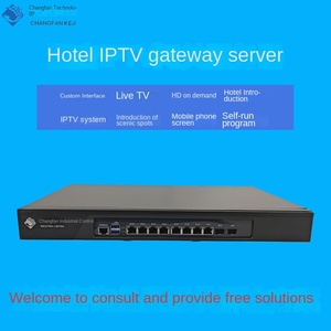 สำหรับ IPTV Converged GATEWAY Server HD Live on-demand สำหรับโรงแรมโฮมสเตย์รองรับโปรโตคอล RTMP UDP สำหรับสามเครือข่าย IP INPUT - Product Image 2
