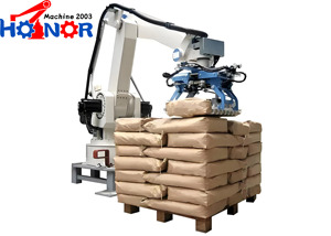 Good Quality 4 Axis <strong>Automatic</strong> Industrial Carton Box <strong>Robot</strong> Palletizer for Bottle Water Bags Palletizing <strong>System</strong> <strong>Machine</strong> - Product Image 2