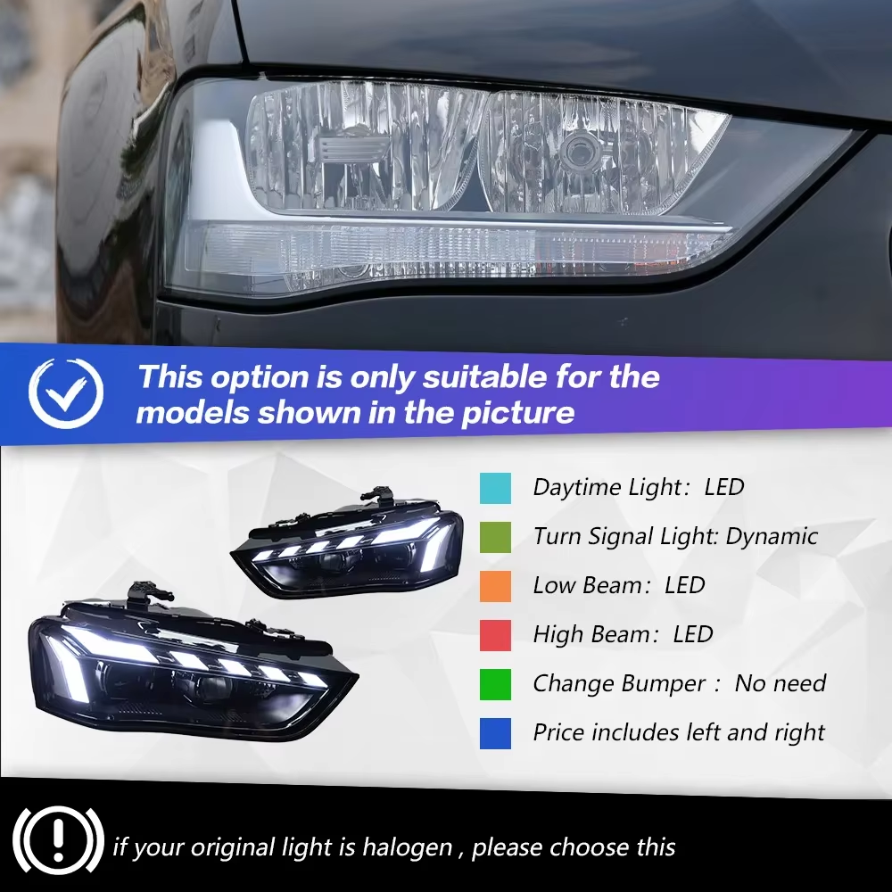 HETOP A4 B8 Headlight 2013-2016