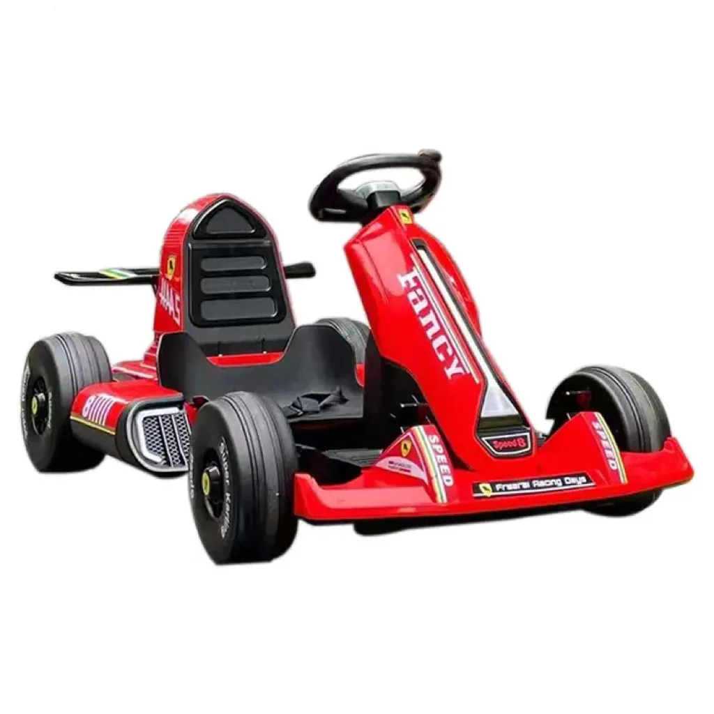 Karts eléctricos para niños y adultos, coche para montar al aire libre, coches eléctricos a pedales Go Kart con batería para niños