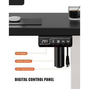AJUNION Geräuscharmer Home-Office-Schreibtisch Elektrischer Stehpult Computer tisch mit Splice Board Child Lock-Speicher funktion - Product Image 5