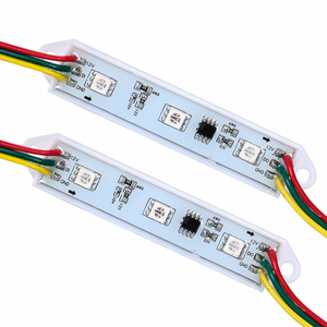 12 В постоянного тока, изменение цвета RGB, цифровой 75*15 мм UCS1903 Светодиодный модуль для рекламной доски - Product Image 1
