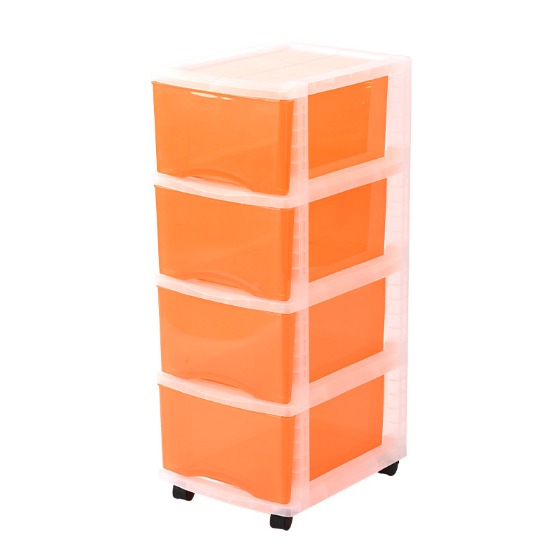 Orange-red, 42*33*82.5 cm, four layers