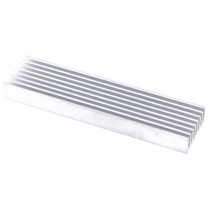Extruded Aluminum <strong>Heatsink</strong> for High Power LED IC Chip Cooler Radiator Heat Sink Drop Ship 100*25*10mm for Electronics - Product Image 4