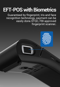 Telpo Tps900 4G Android 10 кардридер биометрический Pos терминал оплаты - Product Image 3