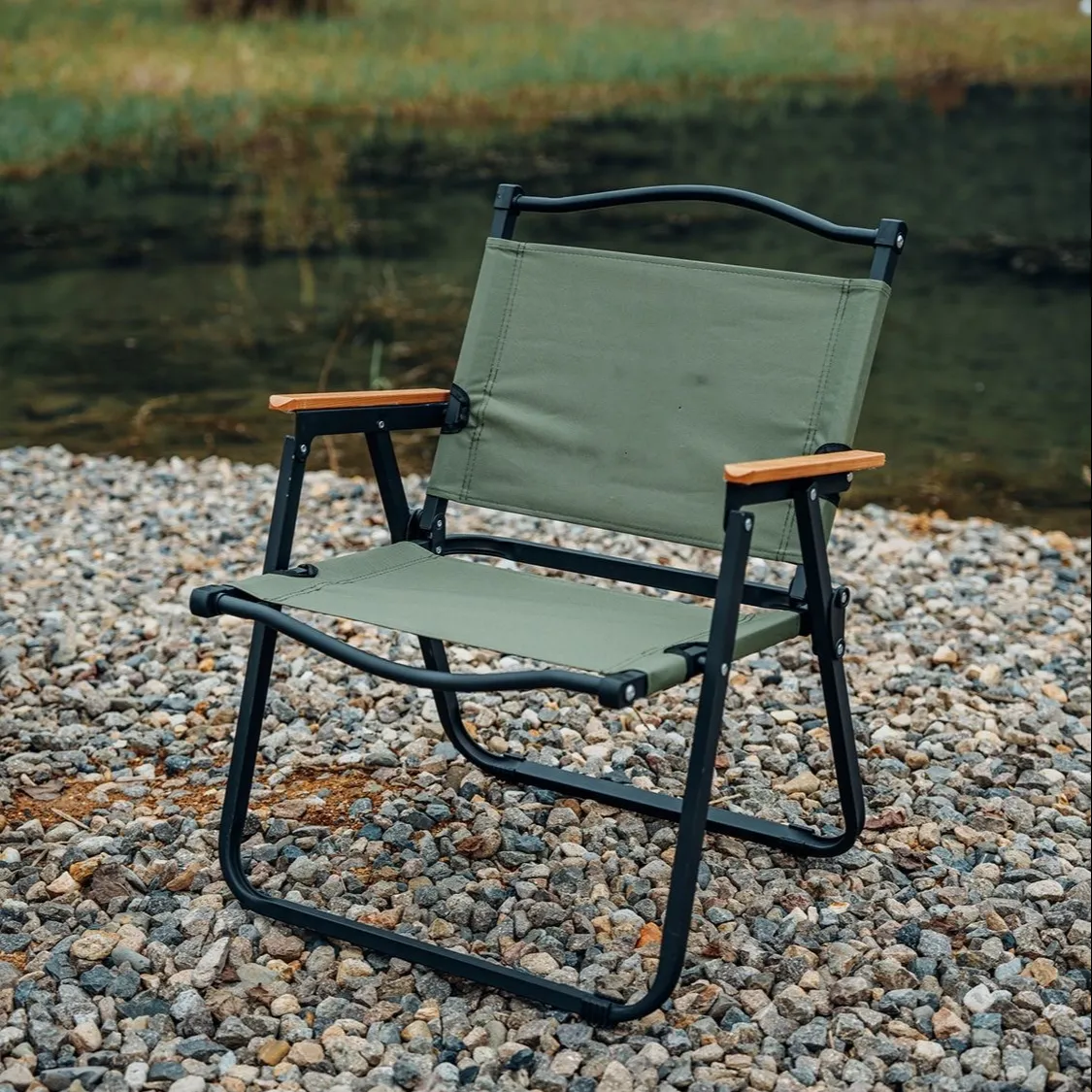 Sedie da esterno a vita di vendita diretta in fabbrica sedia esterna pieghevole per il campeggio di pesca in spiaggia