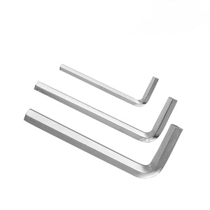 ประแจกุญแจหกเหลี่ยมหัวแบนพร้อมระบบการวัดแบบเมตริกชุบนิกเกิล - Product Image 1