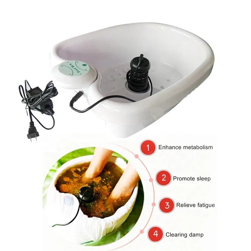 HK-802FS de agua para masaje y pedicura, Detox, baño de pies, Spa, máquina de desintoxicación