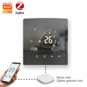 BEOK TGR85-ZB Tuya Zigbee с сенсорным экраном, Wi-Fi, подогрев пола, программируемый умный термостат для обогрева комнаты - Product Image 1
