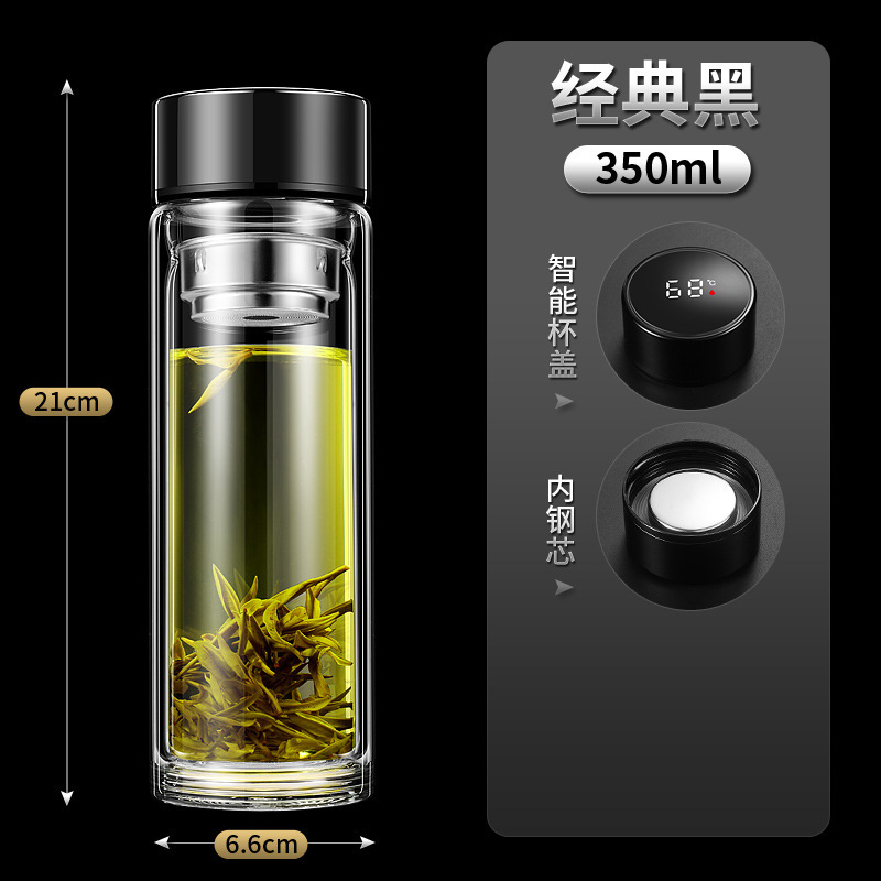 Smart version, black, 350ml