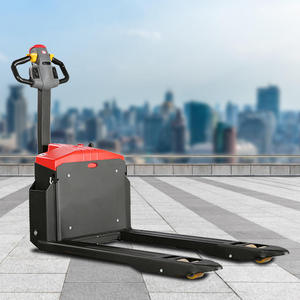 1-1.5 Ton Small Electric Pallet <strong>Stacker</strong> with Hydraulic Lifter 24V Motor Pump Engine Stacking Reclaiming Pallets Both New <strong>Used</strong> - Product Image 4