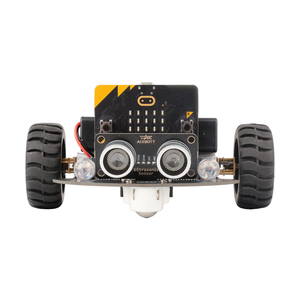 Mini Robot inteligente 2WD, kit de coche para niños, educación de programación con juguete electrónico AI para Arduino y kits de robótica Microbit V2
