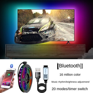 Luce Smart Led striscia di luce APP Controller Tv bar RGB Smart Rgbic striscia di luce Led - Product Image 2