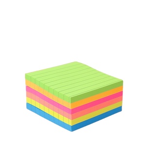 Notas de publicación horizontales 12 Los estudiantes pueden volver a aplicar notas adhesivas de color de papelería de oficina al por mayor - Product Image 3