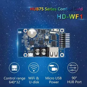 Huidu HD-WF1 внутренний и наружный светодиодный дисплей плата Wi-Fi контрольная карта 2020 HDSign LEDART красочные HD2020 HDSign LEDART вывеска - Product Image 6
