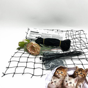 ตาข่ายดักแมวพร้อมลวดสำหรับระเบียงตาข่ายคลุมแมวทนทานและพับได้ - Product Image 2