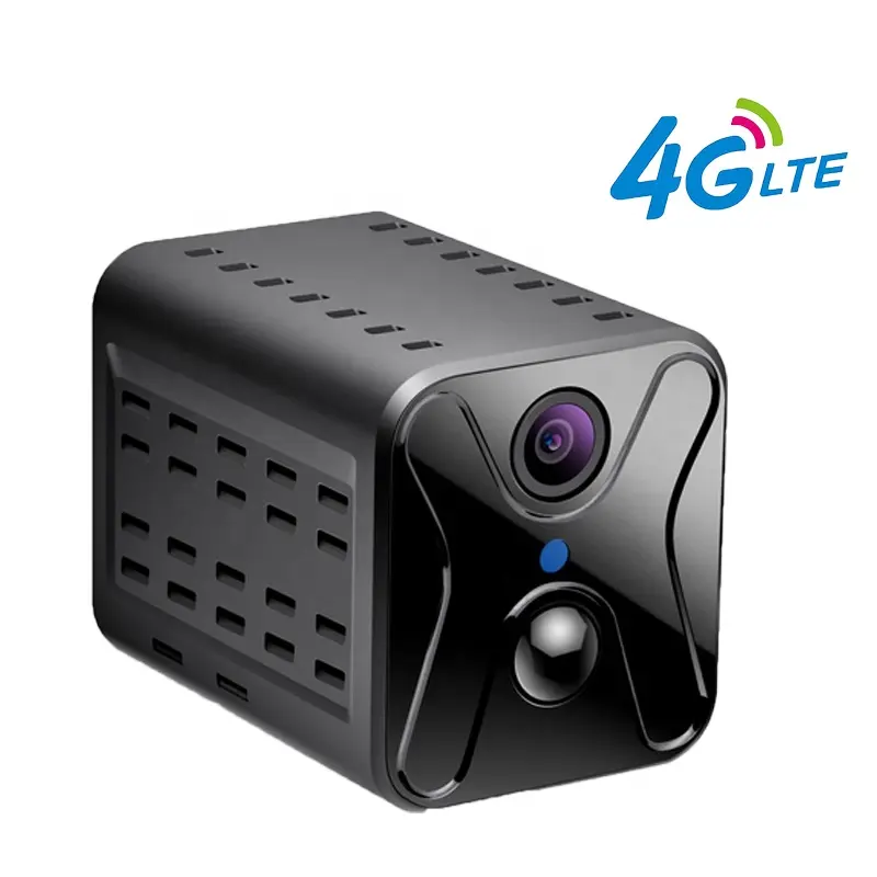 نظام كاميرا 4G للأمن المنزلي كلب كاميرا 4G لاسلكية LTE Cctv كاميرا بطارية DV مصغرة مستشعر إنسان بي ار بطارية مدمجة 3000 مللي أمبير