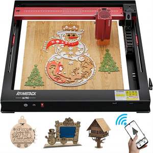 Atomstack工厂迷你A6 PRO 6W DIY 3D桌面雕刻切割便携式激光雕刻机金属皮革珠宝木材 - Product Image 2