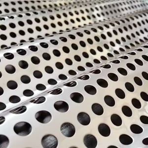 5mm laser geschnittenes perforiertes Edelstahl netz-dekorative mikro gestanzte Bleche für den architekto nischen Gebrauch