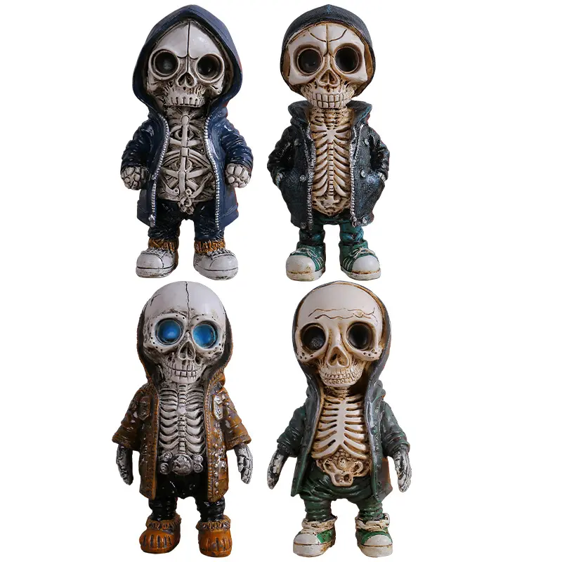 2023 Halloween Home Decor Skull Ornaments Ghost Toys Halloween Decorations For Festival Atmosphere Scene Layout Props