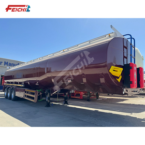 Hot <strong>Sale</strong> FeiChi 45000L Carbon Steel Fuel Tank Semi-Trailer <strong>for</strong> Diesel/<strong>Asphalt</strong> Transport Customizable 3-Axle Oil <strong>Tanker</strong>