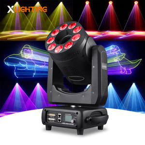 Xlighting ไฟเลเซอร์สำหรับเวที DJ โหมดควบคุม DMX512 xlighting 5/8/10W ZOOM Focus rgw LED 30CH ฟังก์ชั่น All-in-One - Product Image 1