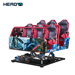 HEROVR แพลตฟอร์มเกม VR แบบไดนามิก6 12ที่นั่งเสมือนจริงร้าน Movimento 7D จำลอง Sedia Mini X Rider 3D 4D 5D Cine - Product Image 2