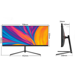 30นิ้ว21:9 LED 2K Intel Core I7 Pc Gamer I3 I5 Monoblock Ultrawide Monitorคอมพิวเตอร์เดสก์ท็อปAIOคอมพิวเตอร์ทั้งหมดในหนึ่งพีซี - Product Image 3