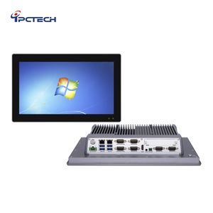Ipctech 13.3 inch công nghiệp nhúng màn hình cảm ứng Bảng điều khiển máy tính không quạt Bo mạch chủ kèm theo đầy đủ vật liệu hợp kim nhôm - Product Image 1