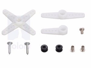 Mini Micro servomotore ad alta velocità 6V 3.5kg 25T RC elicottero aereo DIY kit Servo Robot braccio ricevitore progetto - Product Image 2
