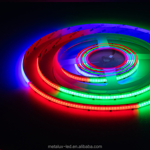Custom WS2811 แอดเดรส RGB ดิจิตอลพิกเซลแสง 24V 720LEDs สีไล่ล่า SPI กันน้ํา COB LED Strip Backlight สําหรับบ้าน - Product Image 3