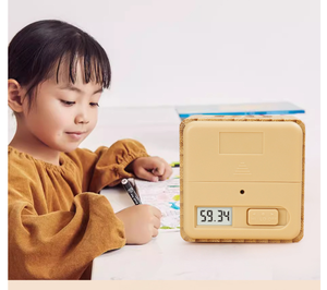 木製キューブタイマー調整可能な重力センサー5/10/20/30分カウントダウンタイマー調理用デジタルキッチンタイマー楽しいフリップタイミング - Product Image 6