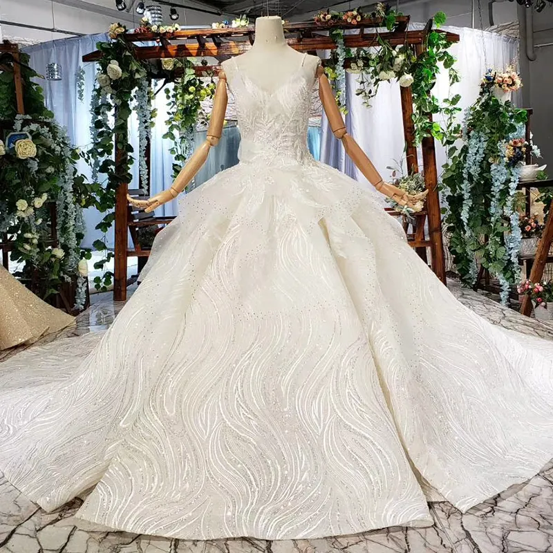 Vestido de novia HTL665 Jancember, último vestido de boda de madrina en Malasia