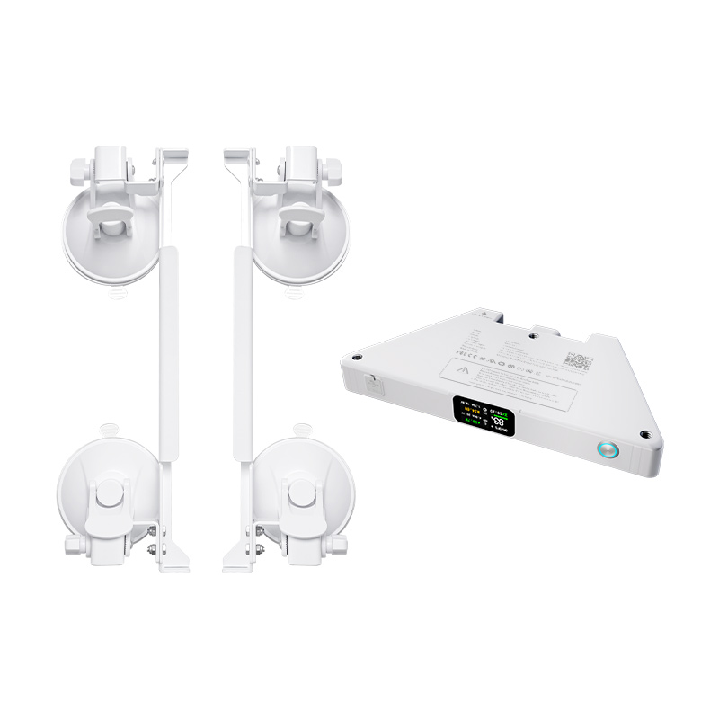 Power Bank bianco +Supporto