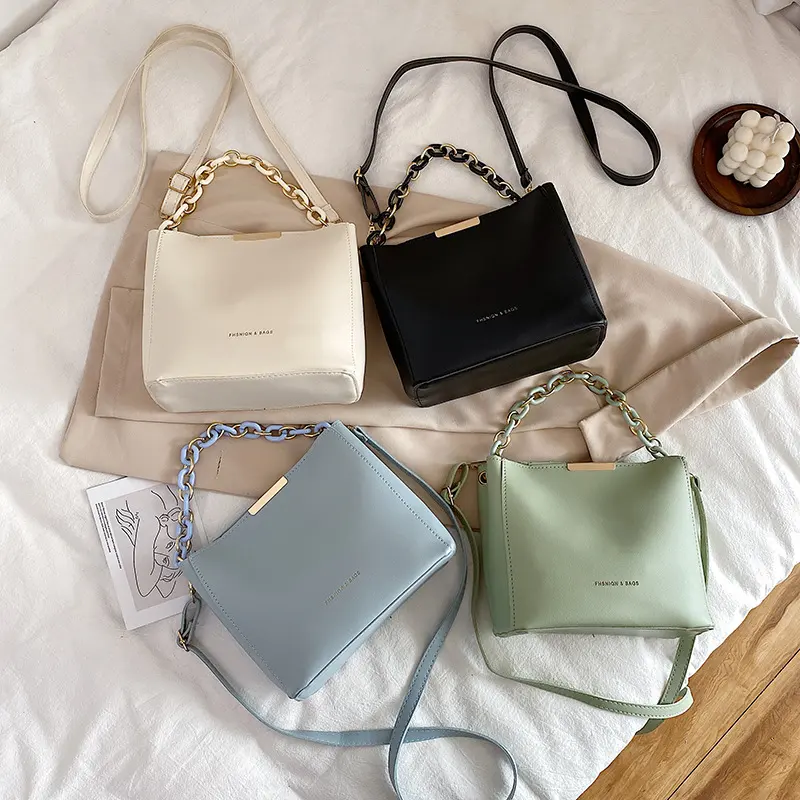 2022 borse da donna all'ingrosso borsa a secchiello a tracolla borse da donna PU Trend Fashion Handbags